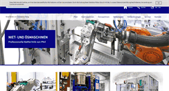 Desktop Screenshot of pfeil.de